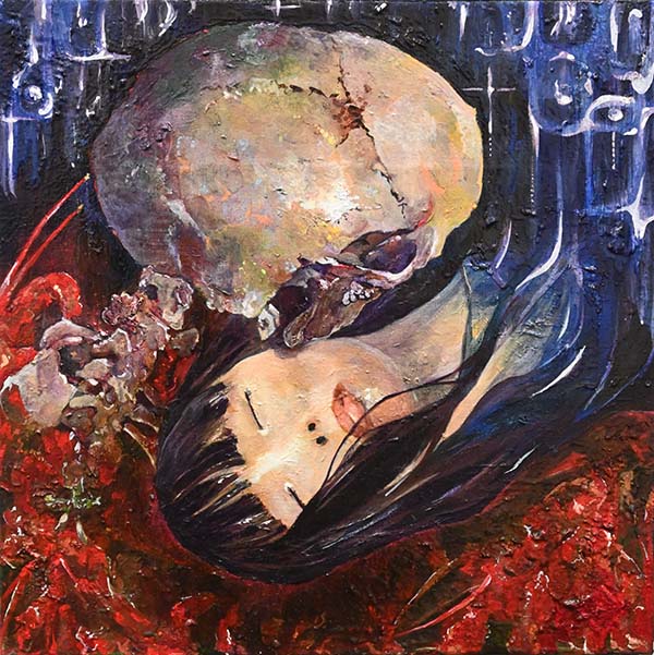 2023年4月　第71回 光陽展　小品一般　佐藤 広大　（ｻﾄｳ ｺｳﾀﾞｲ）　　Danse Macabre　（油）　S8